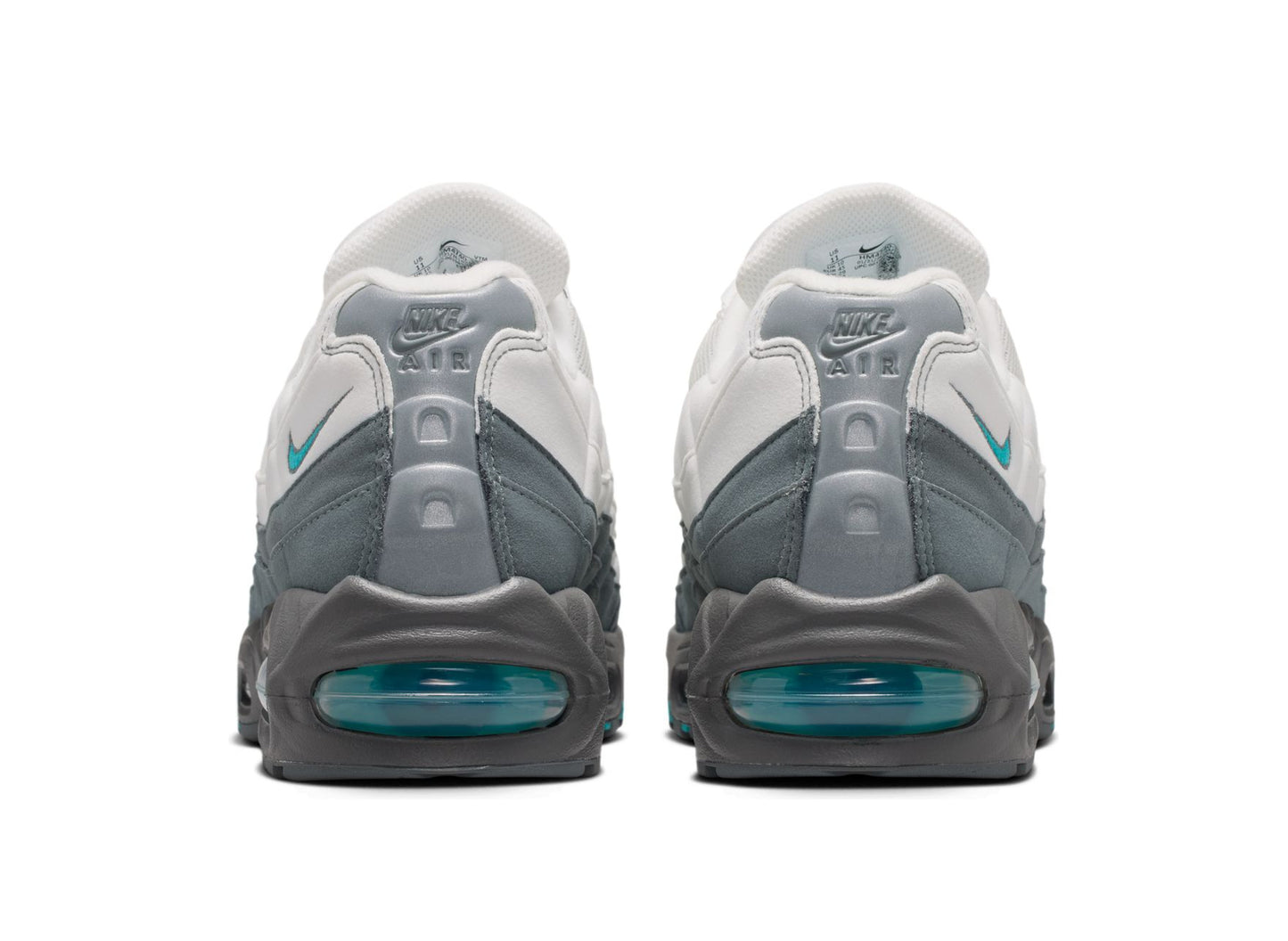 Nike Air Max 95 Big Bubble "OG" in Summit White / Dusty Cactus