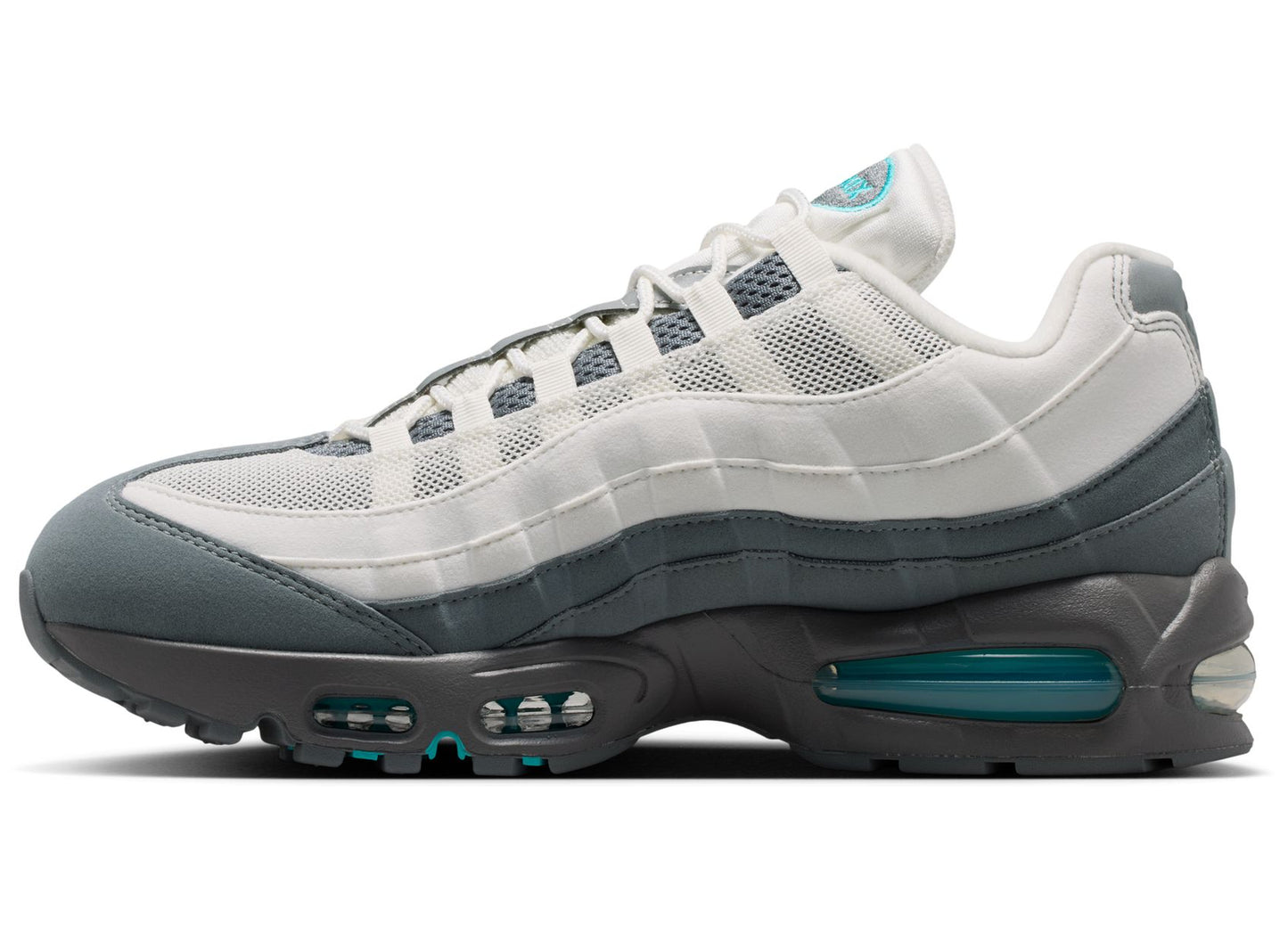 Nike Air Max 95 Big Bubble "OG" in Summit White / Dusty Cactus
