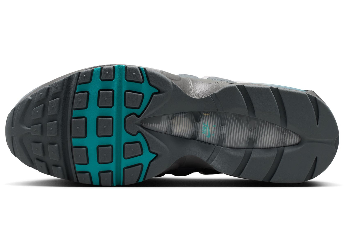Nike Air Max 95 Big Bubble "OG" in Summit White / Dusty Cactus