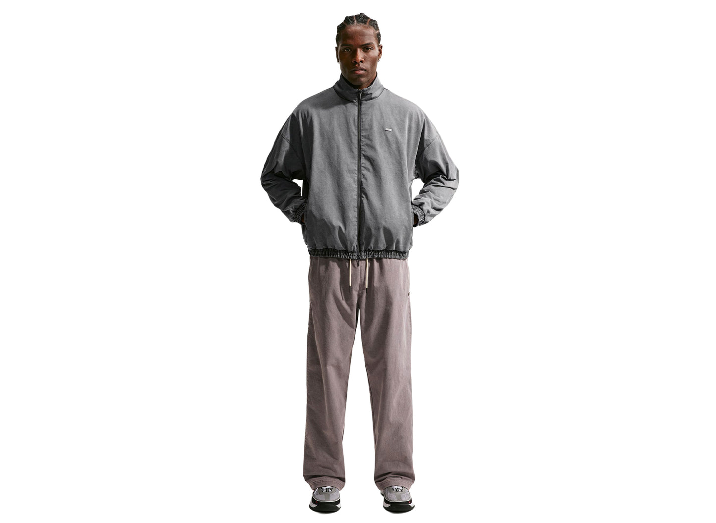 Nike Book Dri-FIT Woven Game Jacket in Black