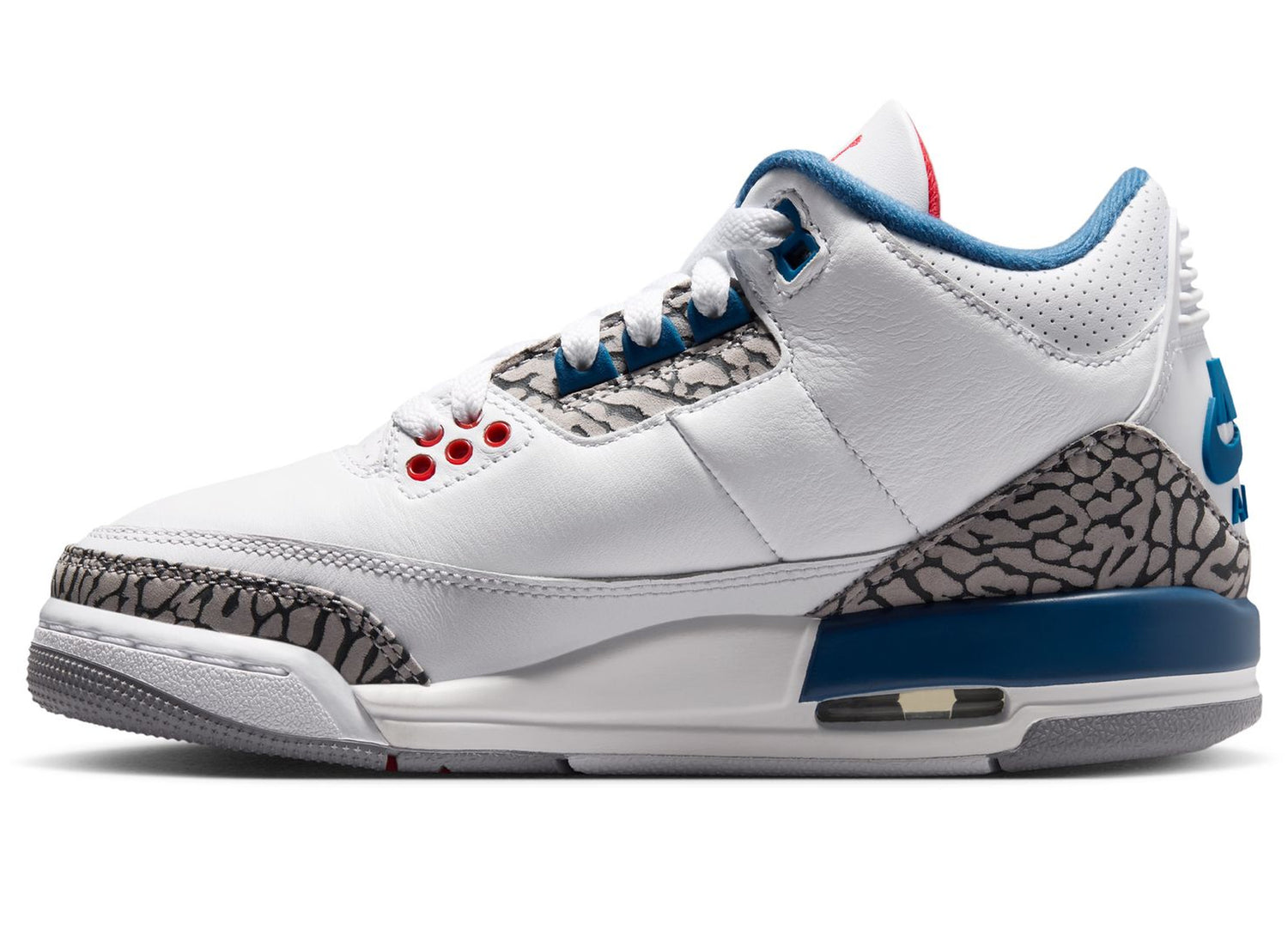 GS Air Jordan 3 Retro "True Blue" — view 3