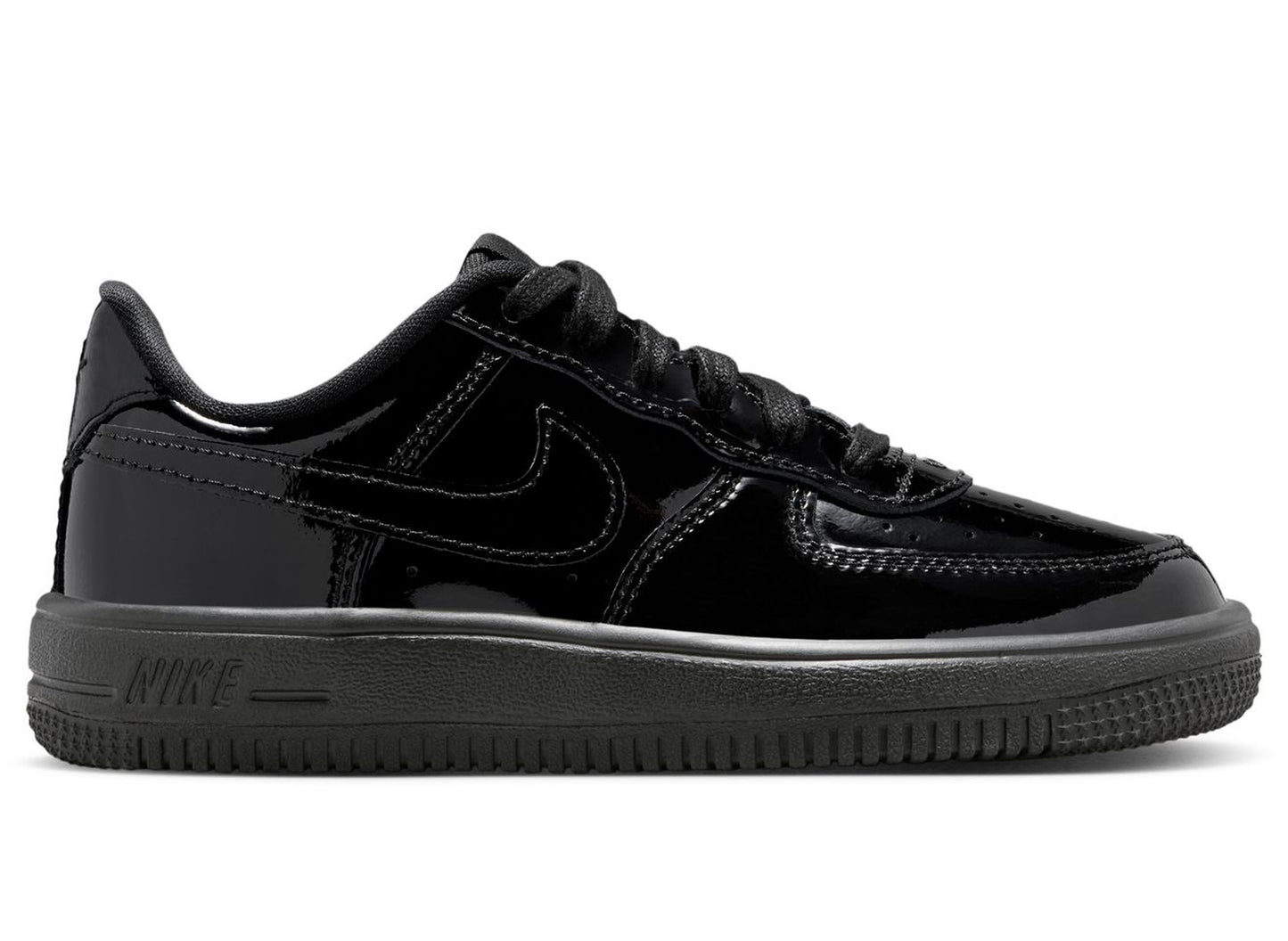 GS Nike Force 1 Low LV8 BP Lace in Schwarz