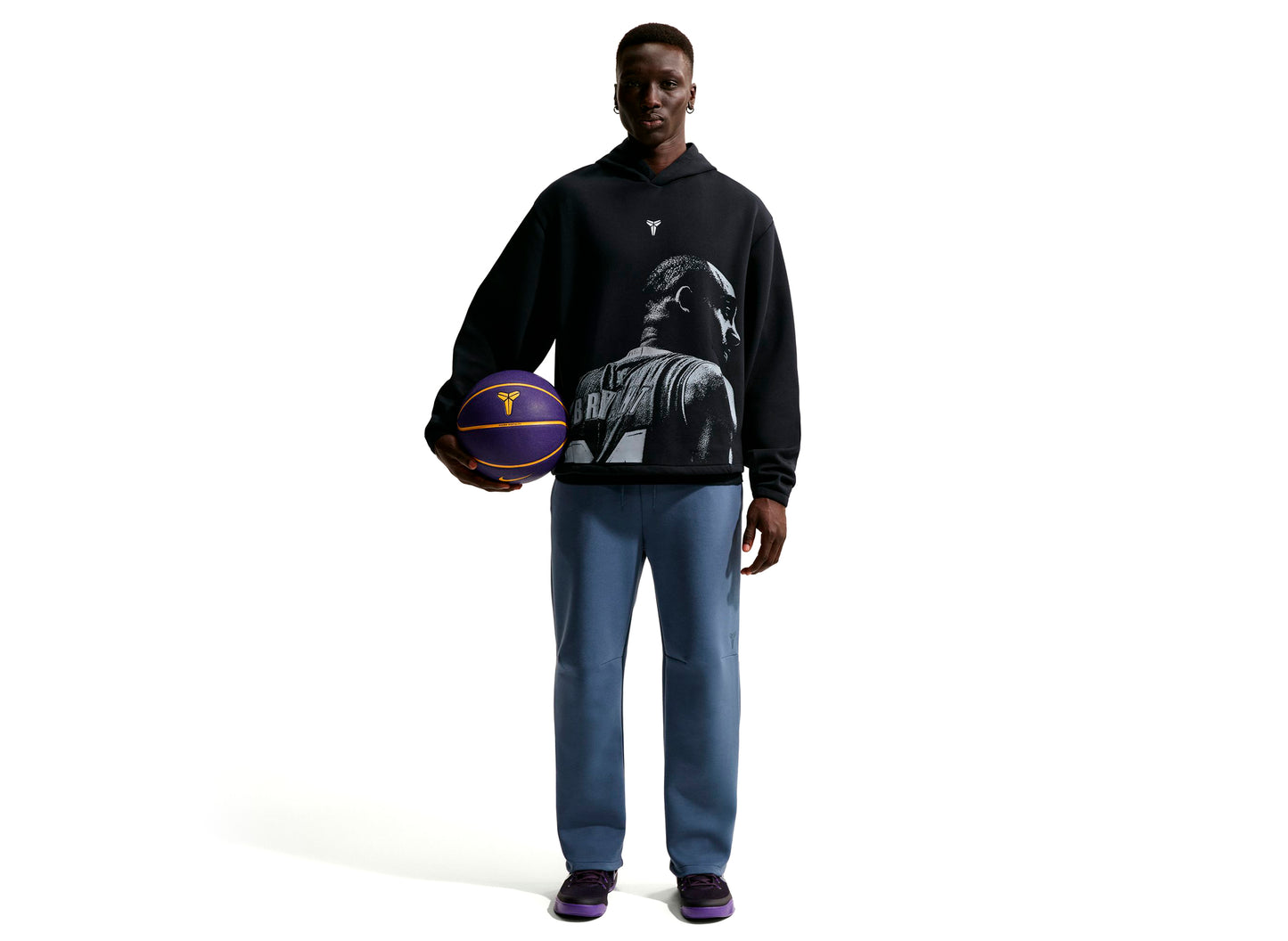 Nike Kobe Dri-FIT Fleece Pants in Diffused Blue