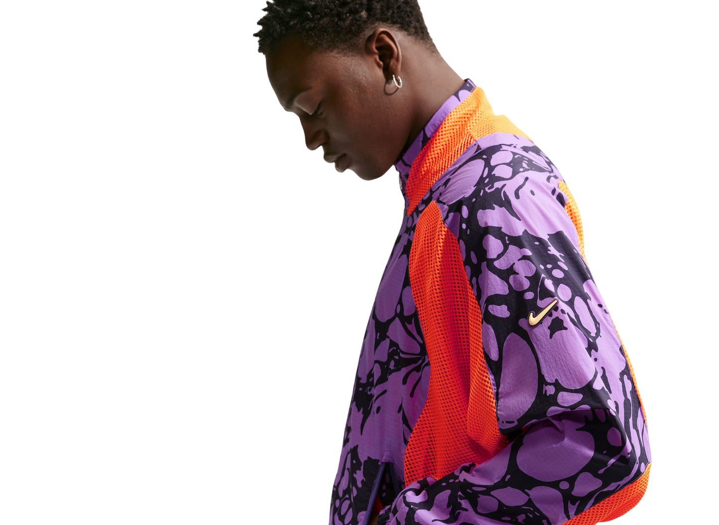 Nike Project F.R.O.G. Gooey Track Jacket in Bright Violet — view 5