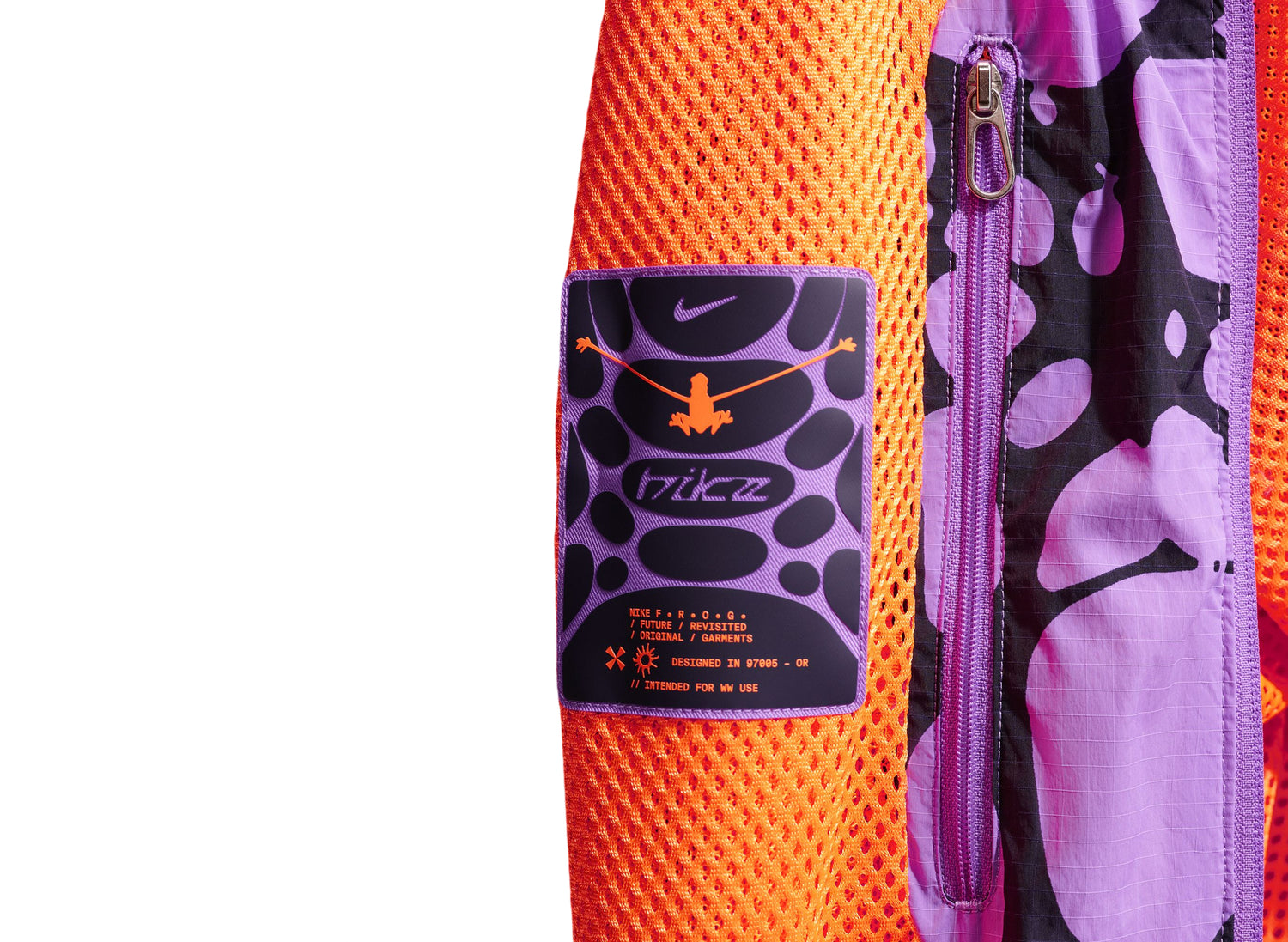 Nike Project F.R.O.G. Gooey Track Jacket in Bright Violet — view 7