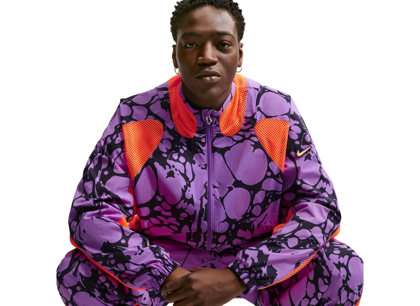 Nike Project F.R.O.G. Gooey Track Jacket in Bright Violet — view 4