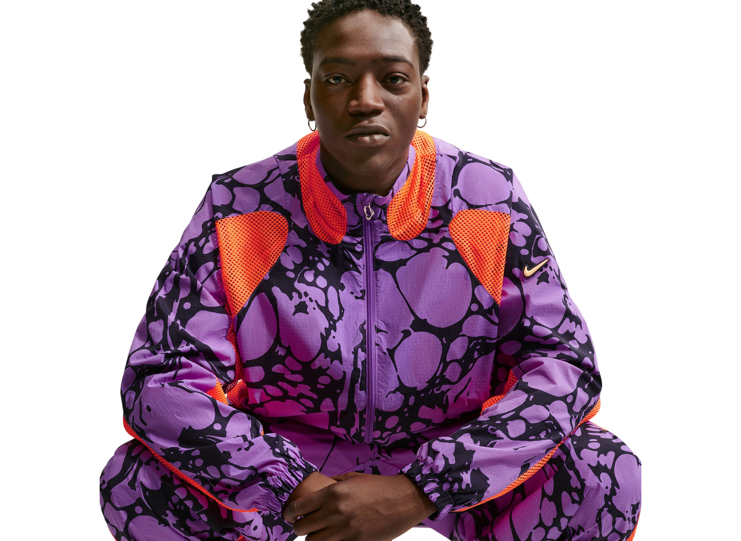 Nike Project F.R.O.G. Gooey Track Jacket in Bright Violet — view 4
