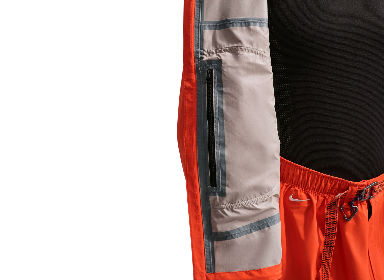 Women's Nike ACG "Morpho" Storm-FIT ADV Rain Jacket in Safety Orange — view 7