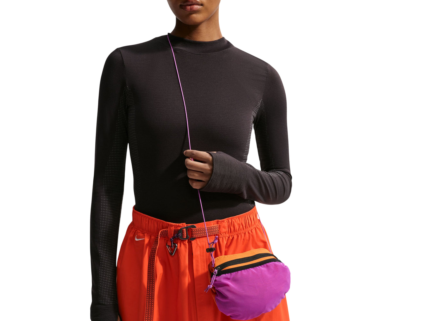 Women's Nike ACG "Morpho" Storm-FIT ADV Rain Jacket in Safety Orange — view 10
