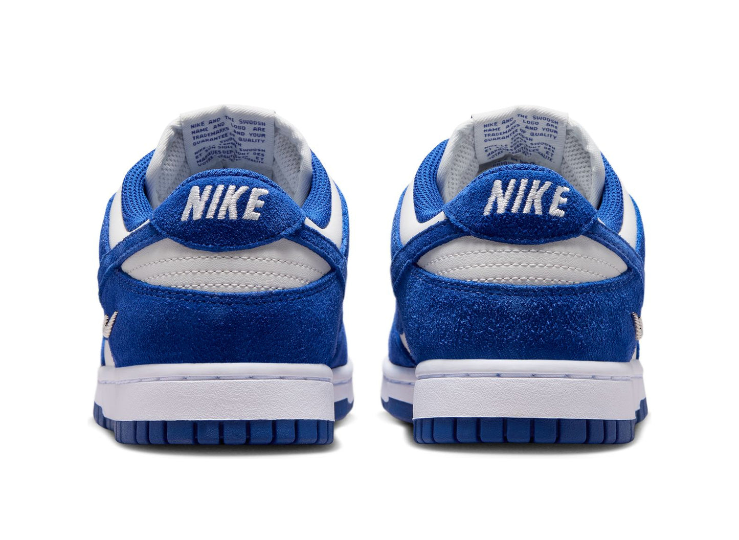 Women's Nike Dunk Low Suede in Old Royal / Photon Dust