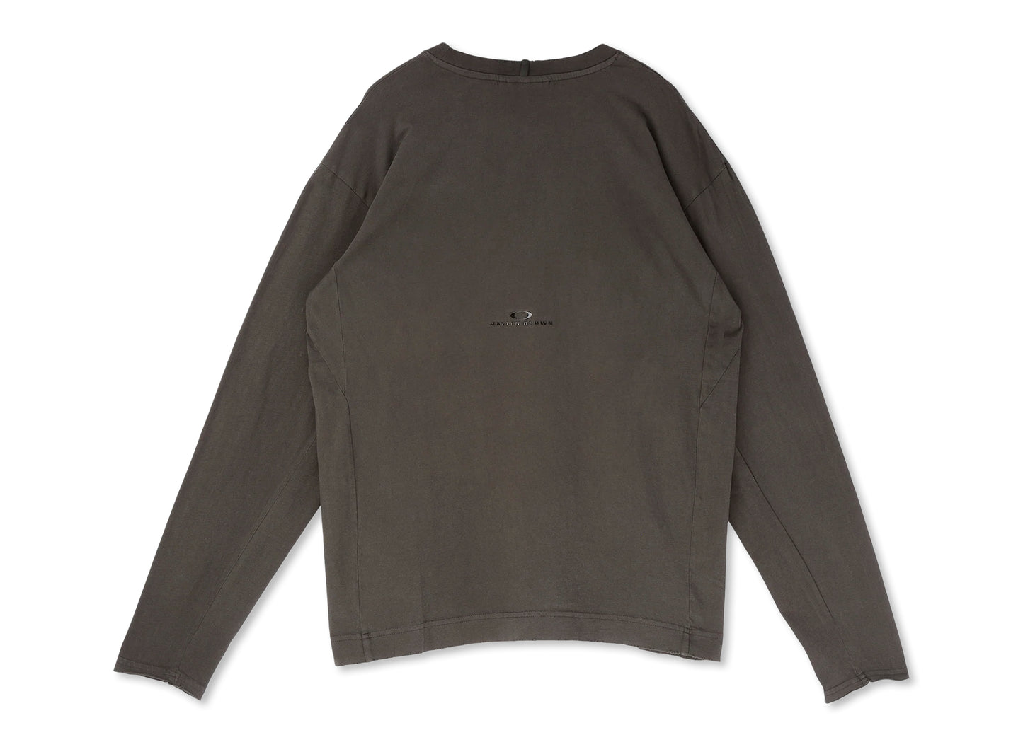 Oakley x Jaylen Brown Latitude Veil LS Tee in Nearly Black — view 2