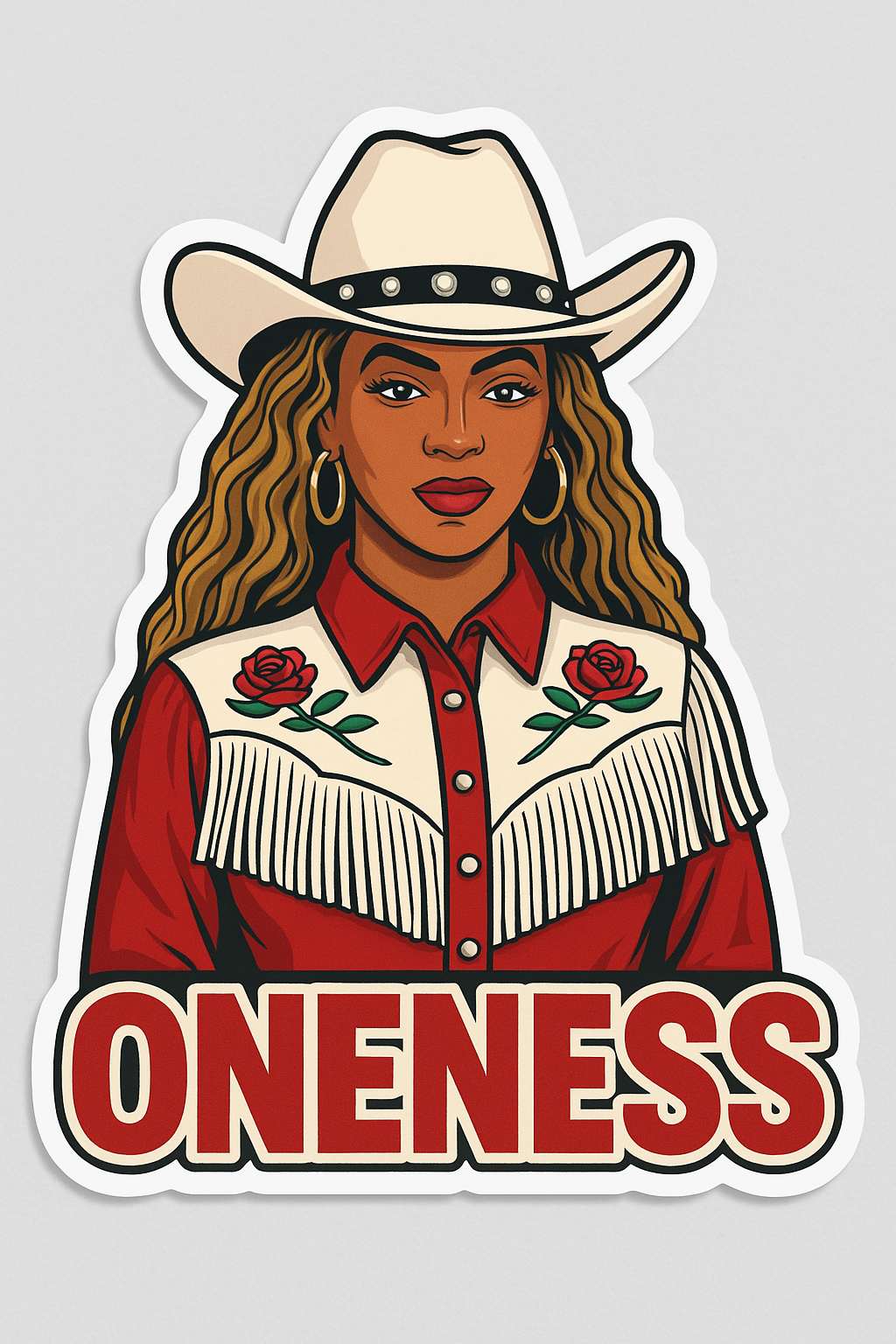 Oneness Queen B Sticker