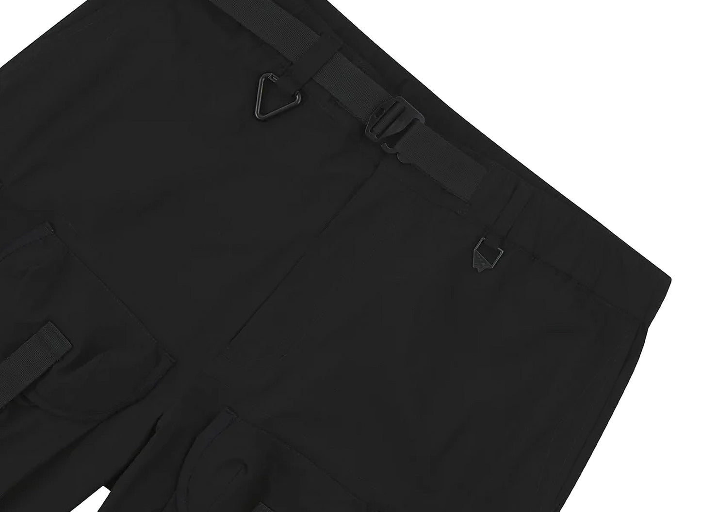 Paper Planes Alice Pack Ripstop Cargo Short in Black — view 3