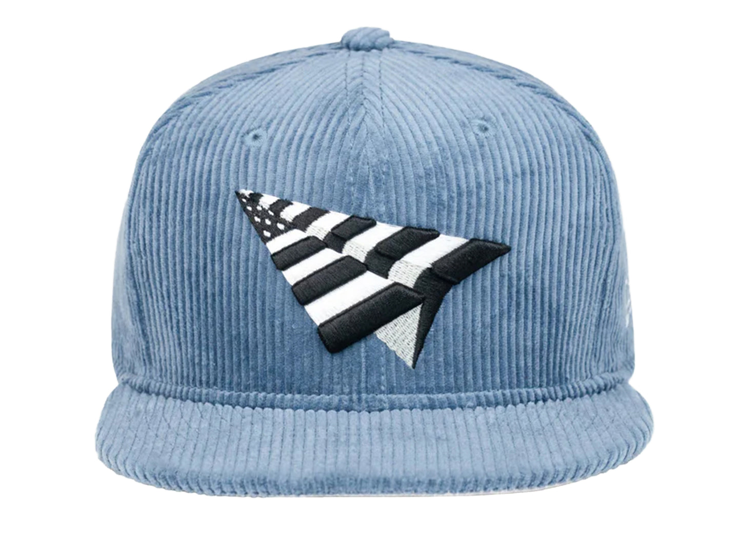 Paper Planes The Original Corduroy 59Fifty Fitted Crown Hat in Steel Blue