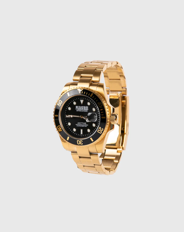 Pleasures Anytime Watch in Black