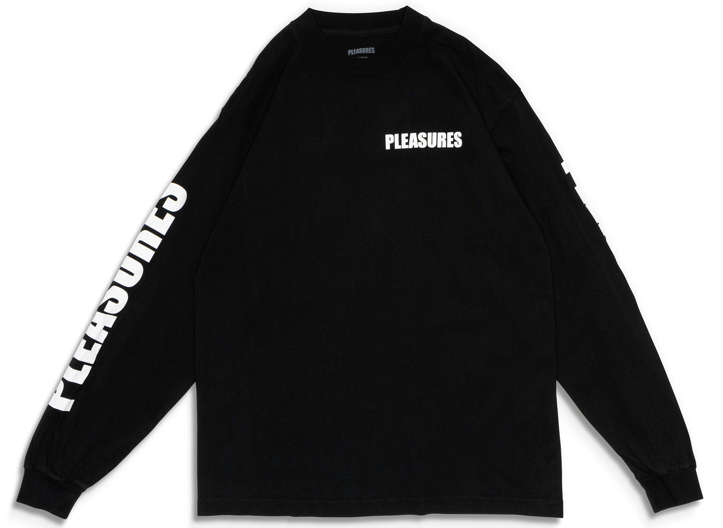 Pleasures Impact Staff L/S Tee in Black