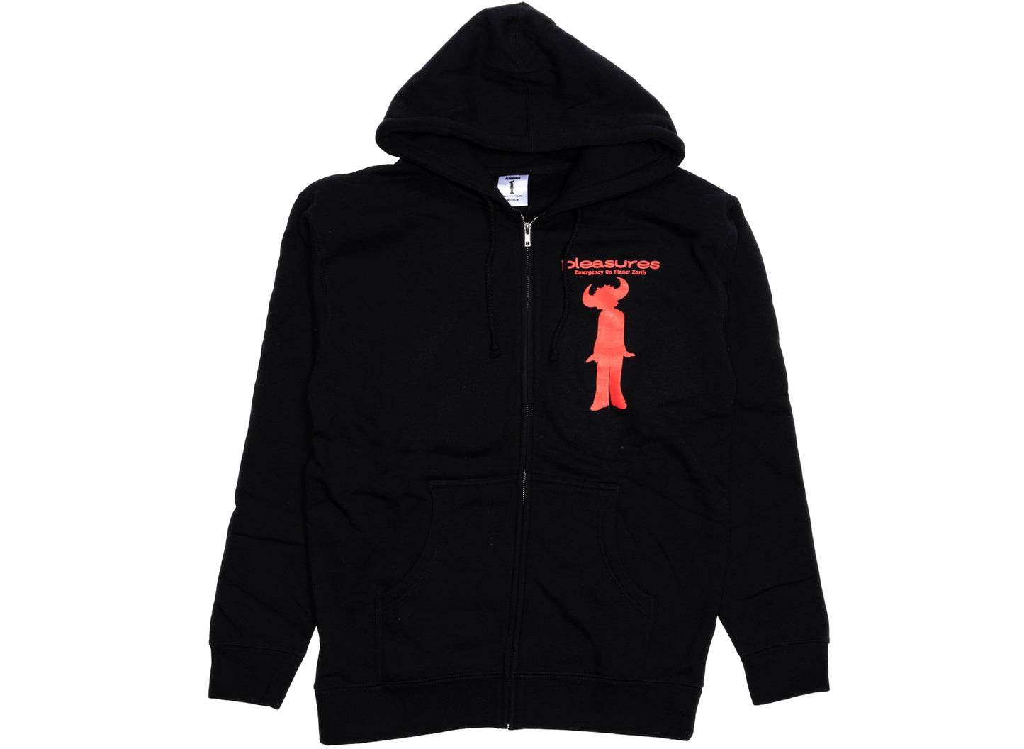 Pleasures Jamiroquai High Times Zip Hoodie in Black