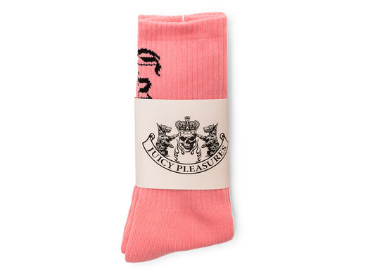 Pleasures Juicy Socks in Pink