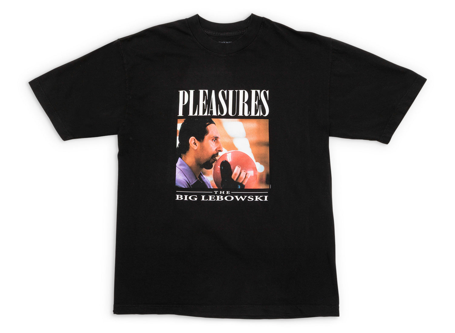 Pleasures x Big Lebowski Lick T-Shirt in Black