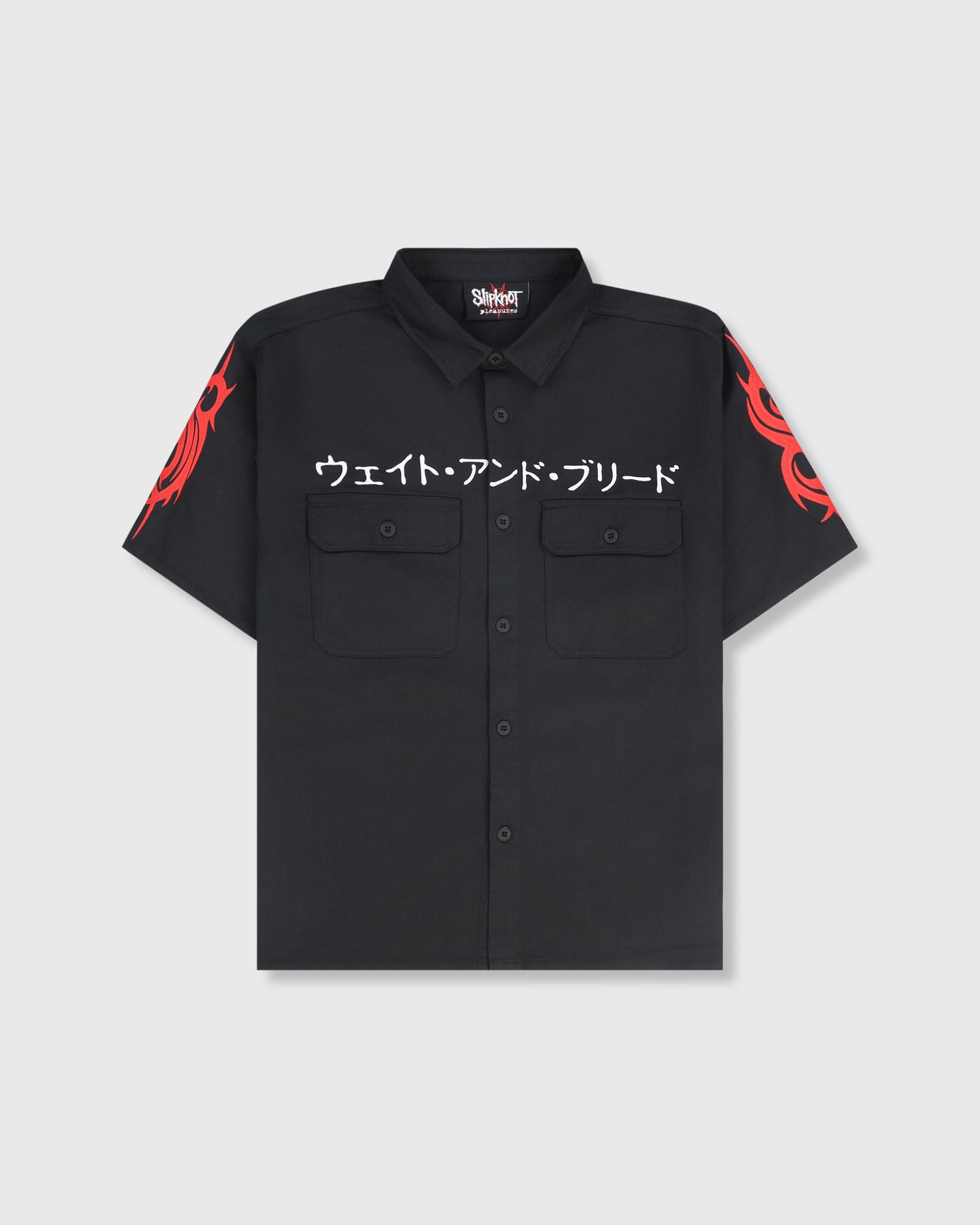 Pleasures x Slipknot Bleed Work Shirt