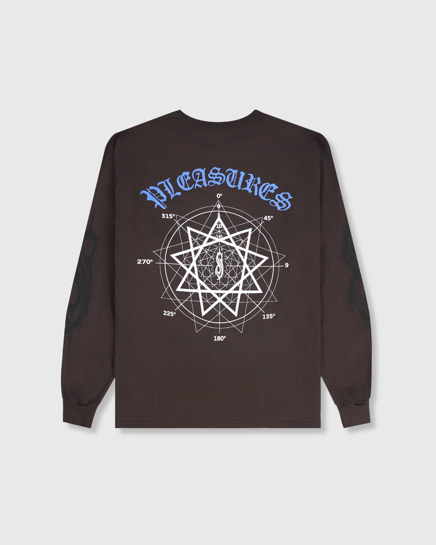 Pleasures x Slipknot Compass Long Sleeve Tee - Damaged — view 2