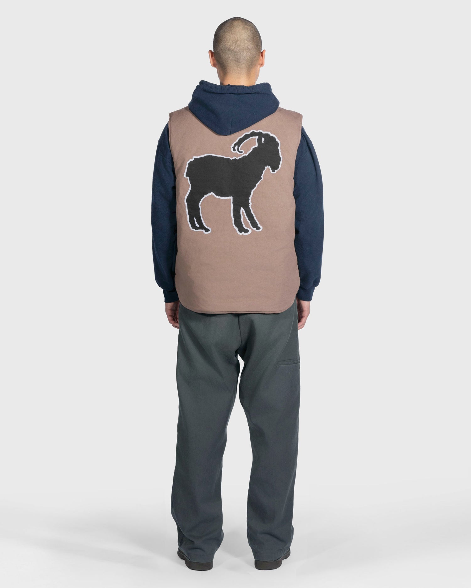 Pleasures x Slipknot Goat Padded Vest - view 4
