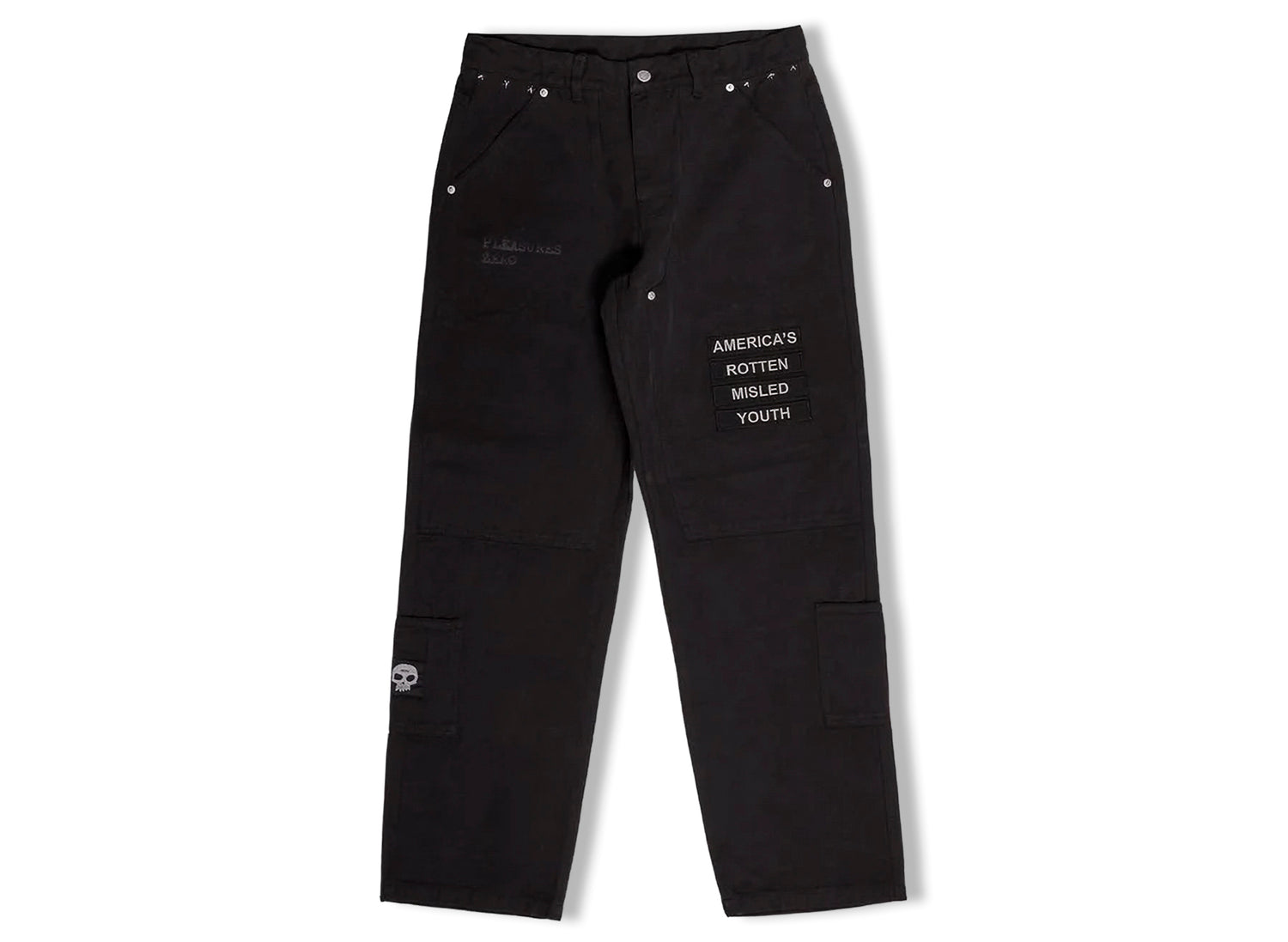Pleasures x Zero Work Pants in Black