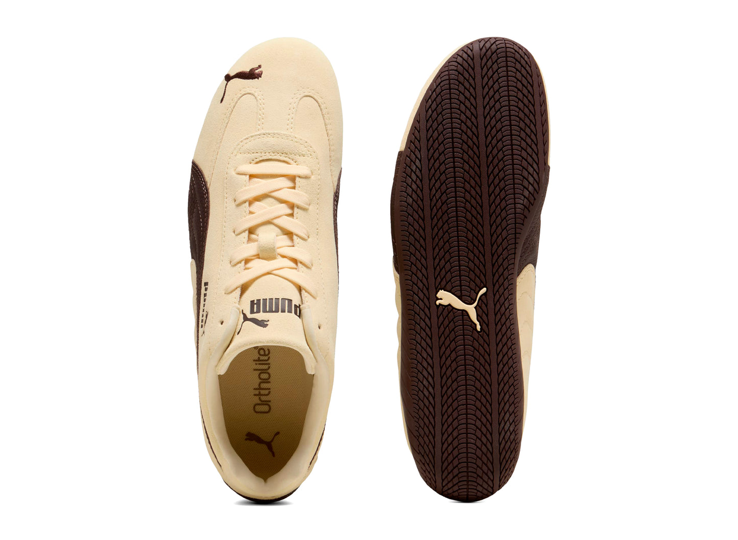 Puma Speedcat in Buttercream / Chocolate Fondue