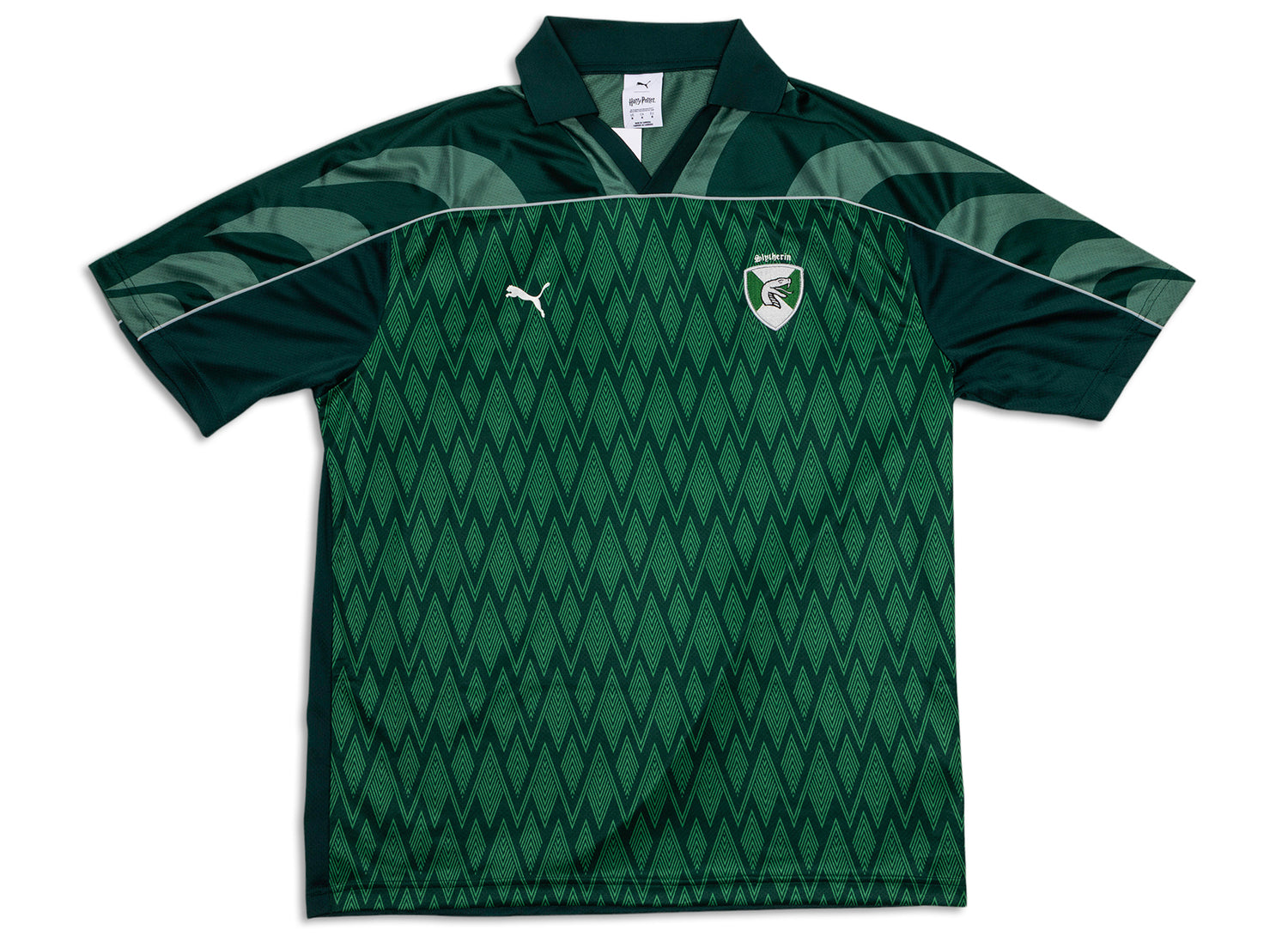 Puma x Harry Potter Relaxed Football Jersey in Dark Myrtle