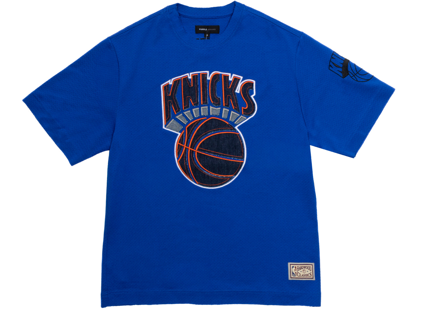 Purple Brand New York Knicks Mesh Tee