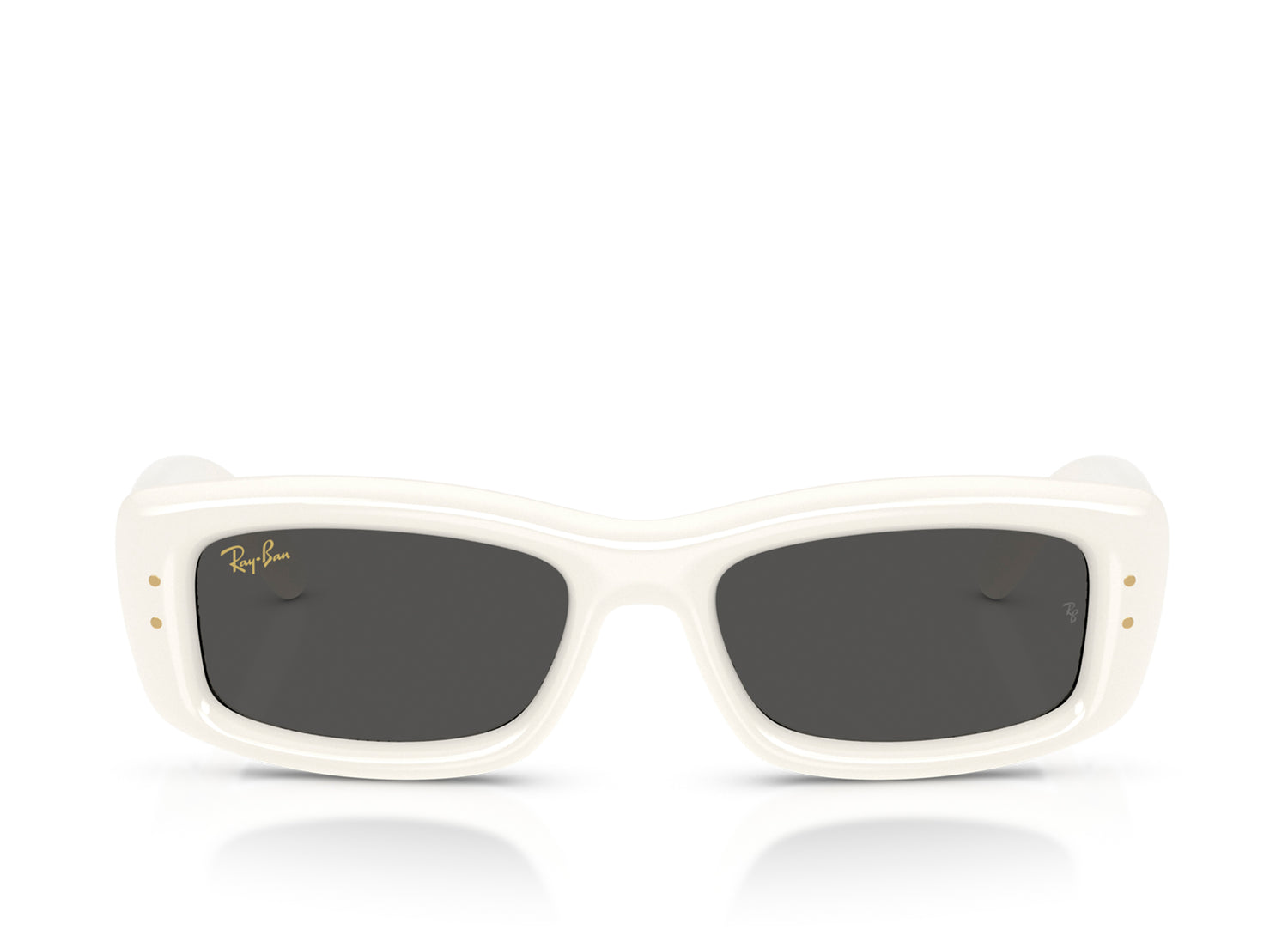 Ray Ban A$AP Rocky Kiliane Puffer Sunglasses in Full Cream w/ Ultra Black