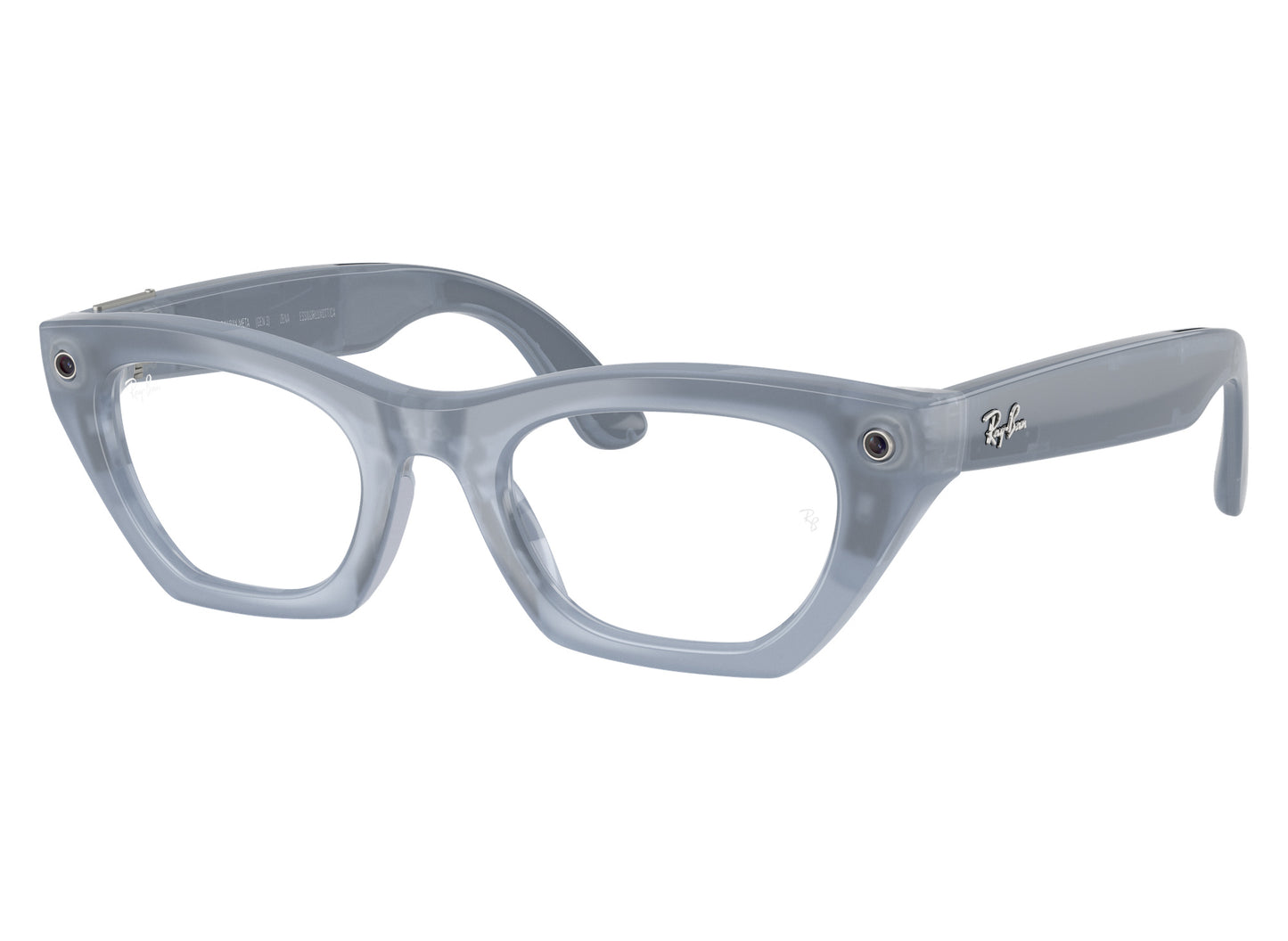 Ray-Ban Meta Zena (Gen 3) Sunglasses in Milky Grey Lilac w/ Transitions Copper Lenses view 6