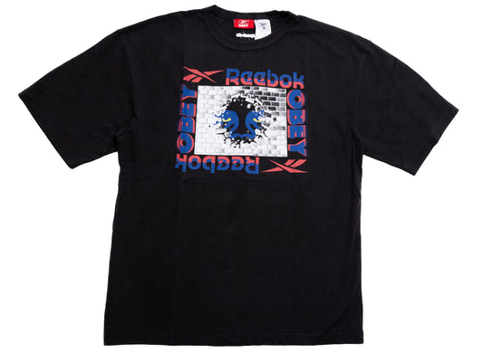 Reebok x OBEY Tee in Black