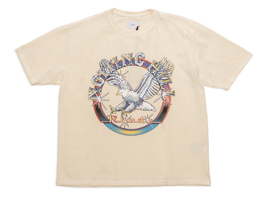 Rhude Notting Hill Eagle Tee in Vintage White