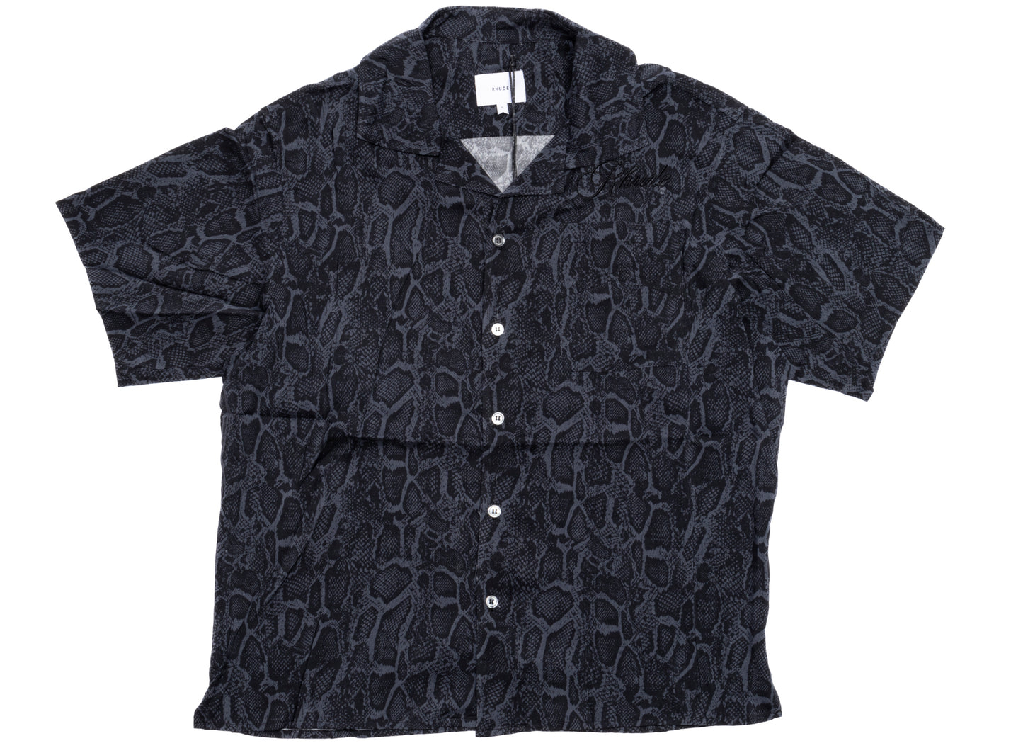 Rhude Rayon Snake Shirt
