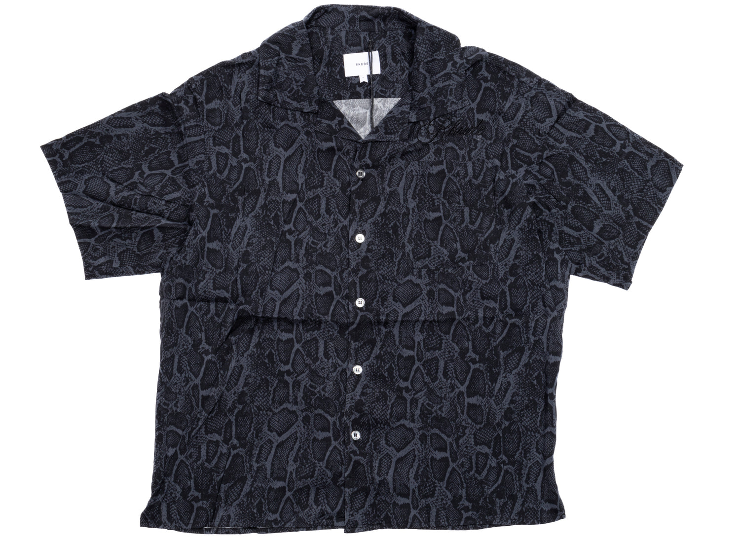 Rhude Rayon Snake Shirt