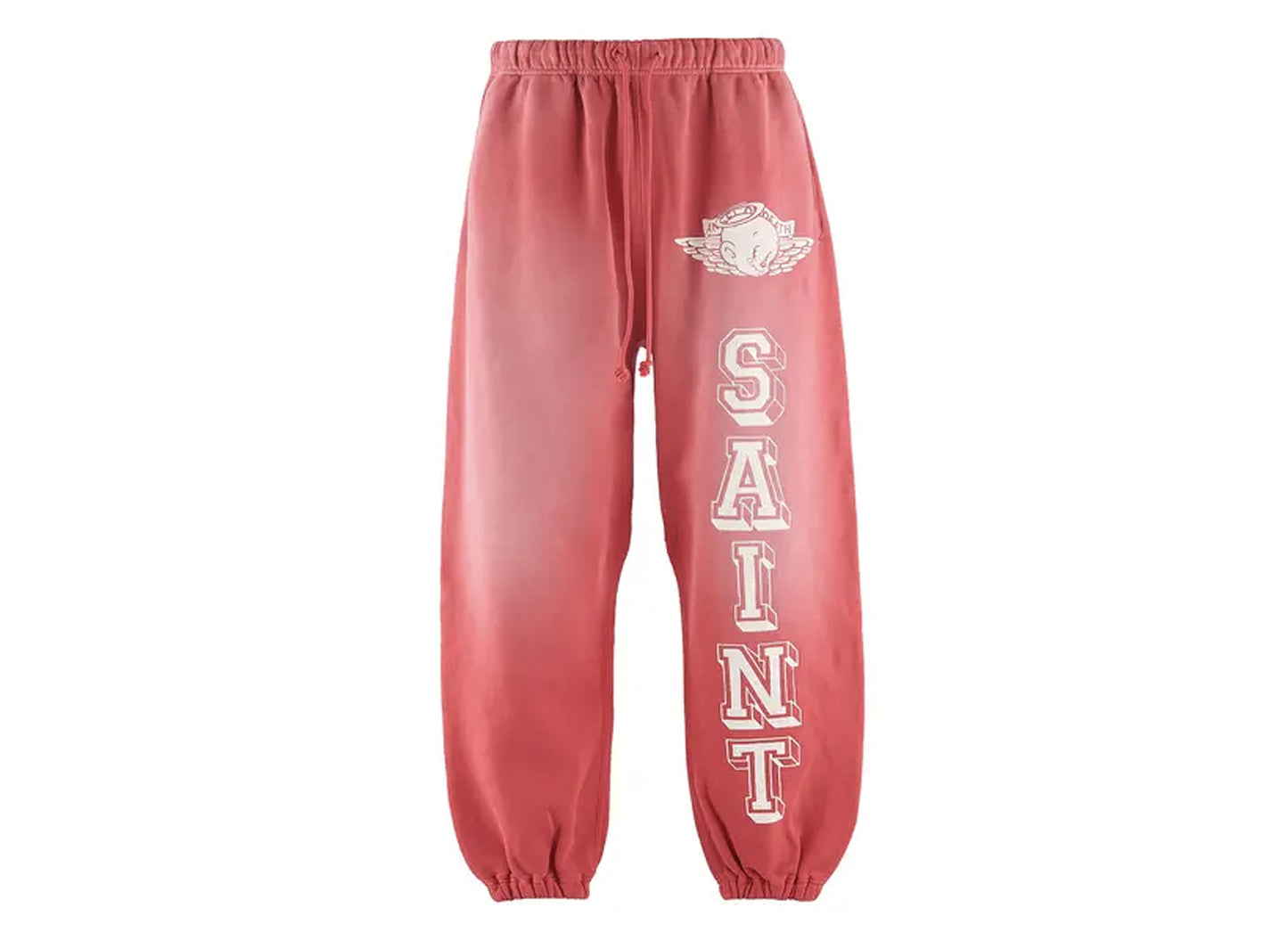 Saint Michael 'Baby Michael' Sweat Pants in Red