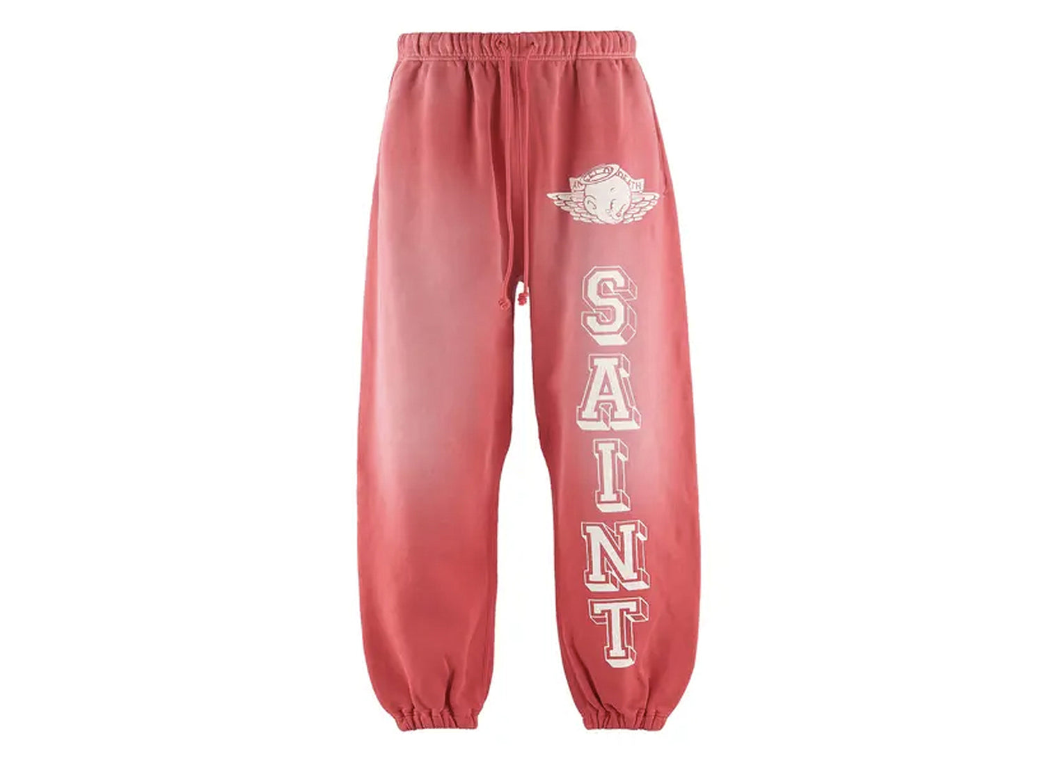 Saint Michael 'Baby Michael' Sweat Pants in Red