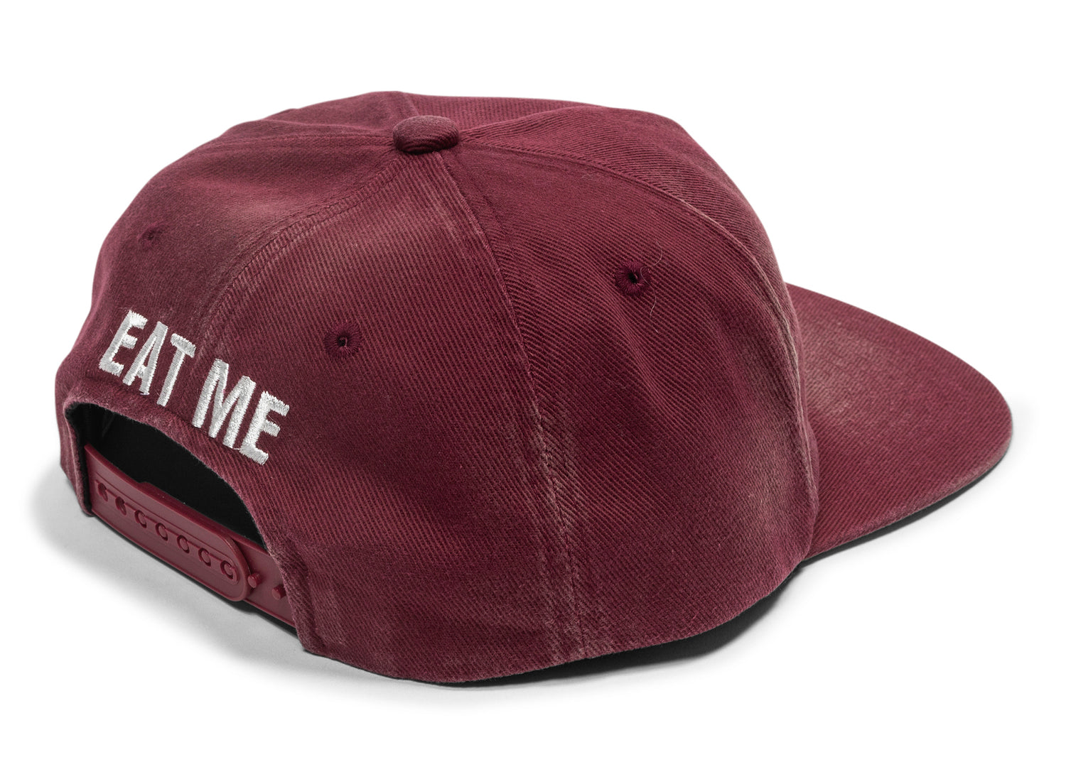 Saint Michael Eat Me 5 Panel Cap in Burgundy - view 2