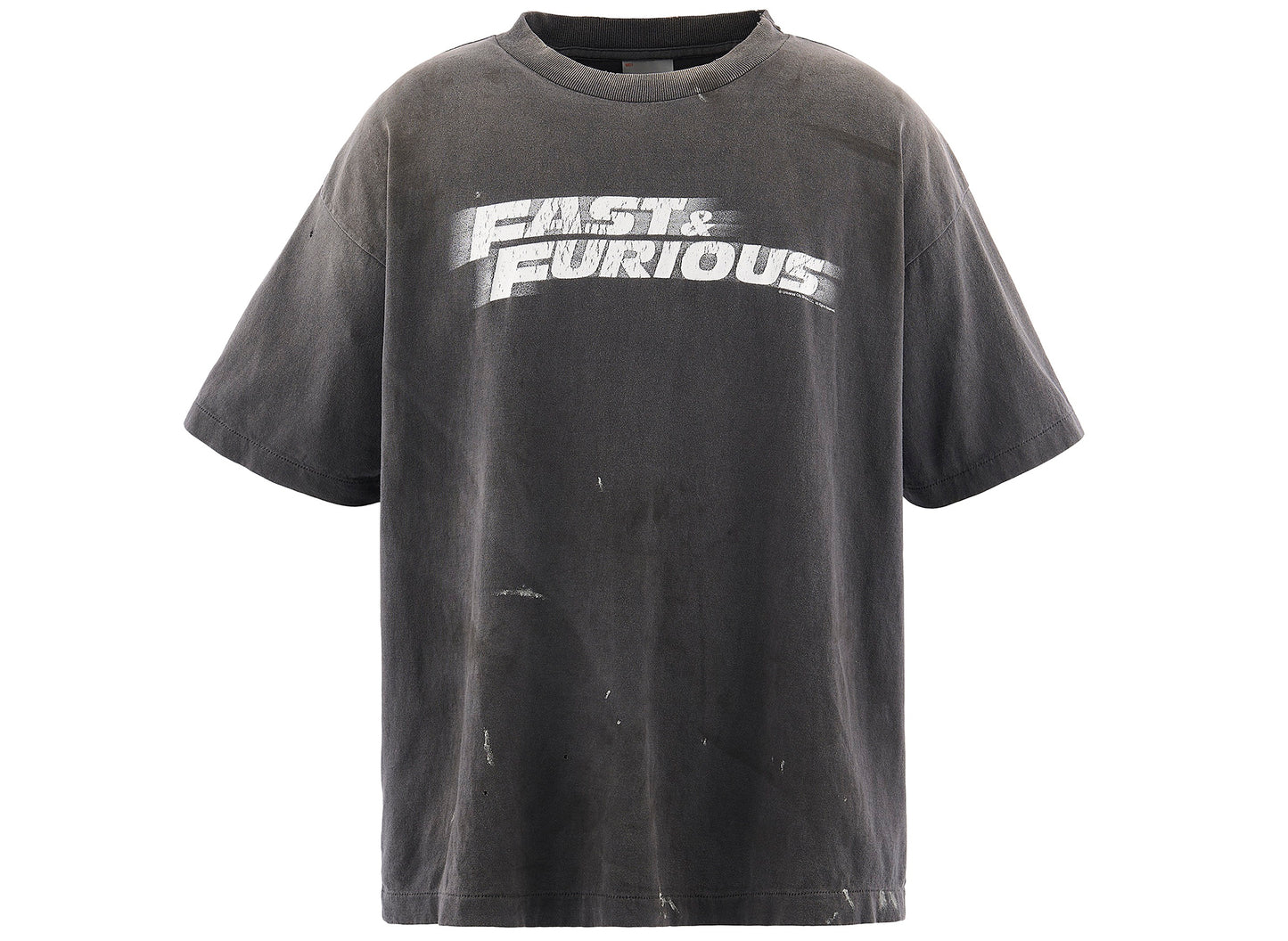 Saint Michael 'Fast Furious' SS T-Shirt in Black