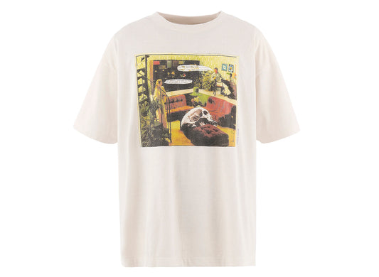 Saint Michael 'Jamie Reid' SS T-Shirt in White