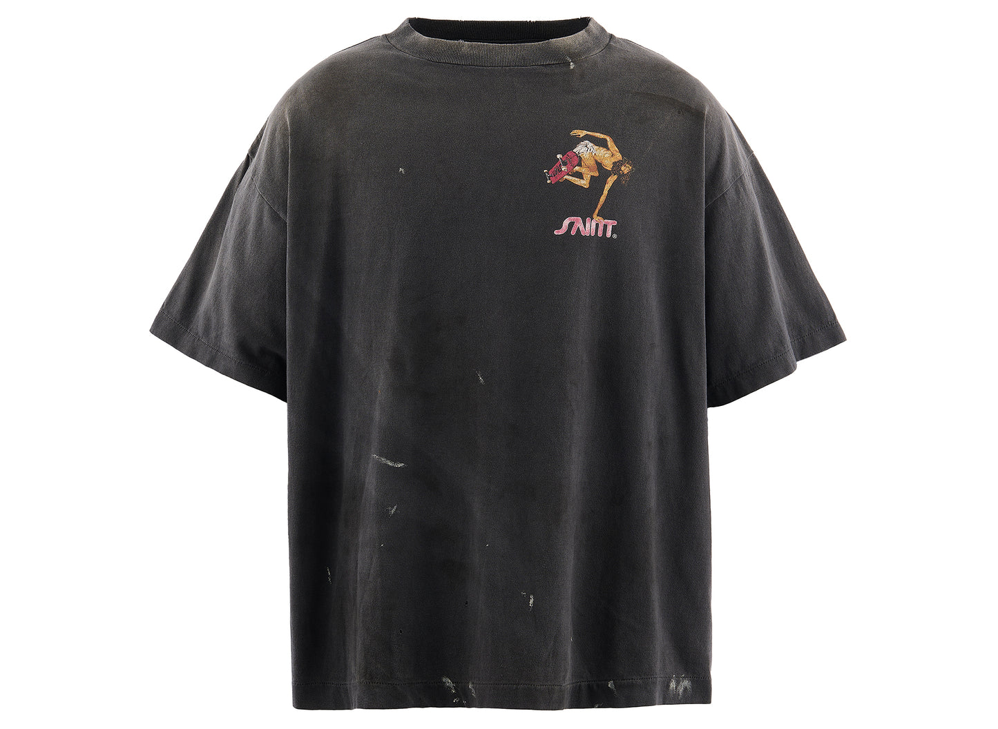 Saint Michael 'Skate' SS T-Shirt in Black