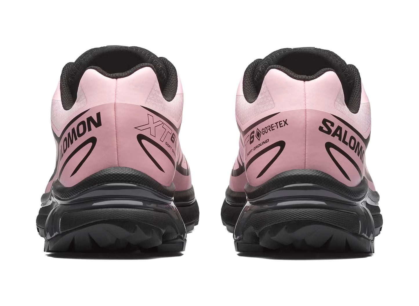 Salomon XT-6 GTX in Black / Icy Pink / Dawn Pink