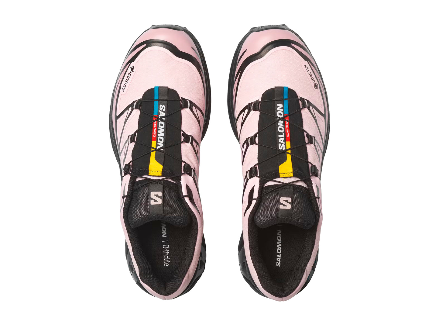 Salomon XT-6 GTX in Black / Icy Pink / Dawn Pink