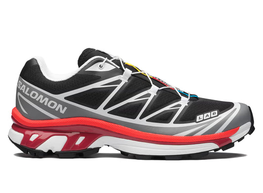 Salomon XT-6 in Alloy / Black / Lava Falls