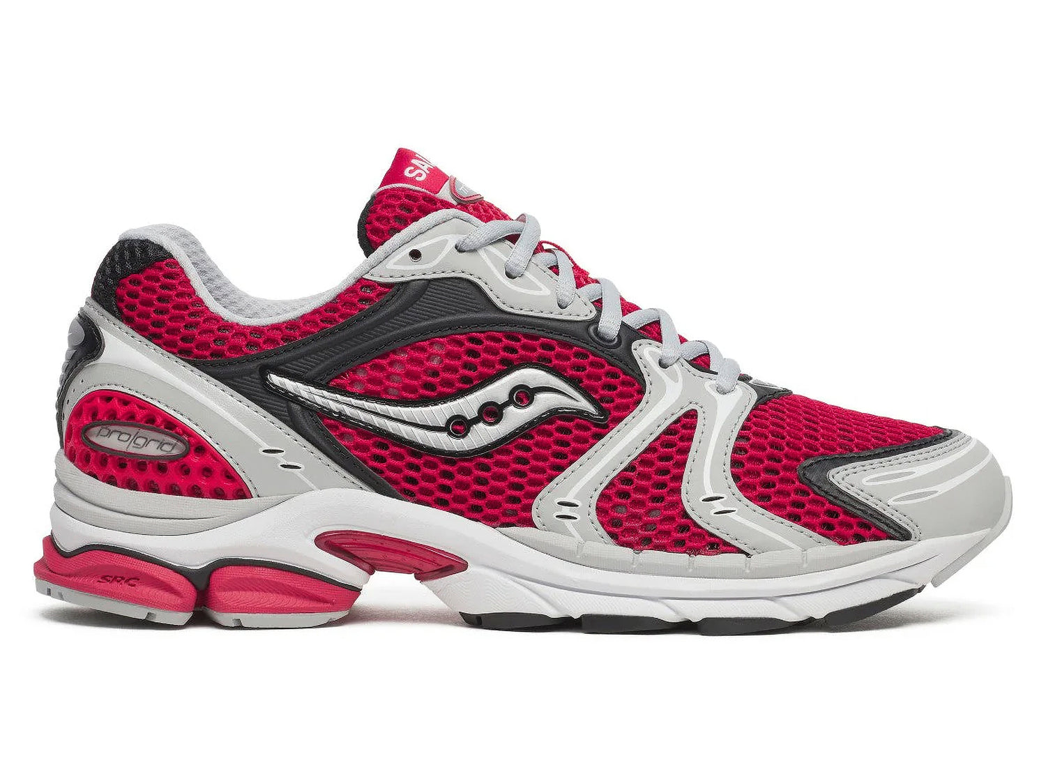 Saucony Progrid Triumph 4 in Red / Grey