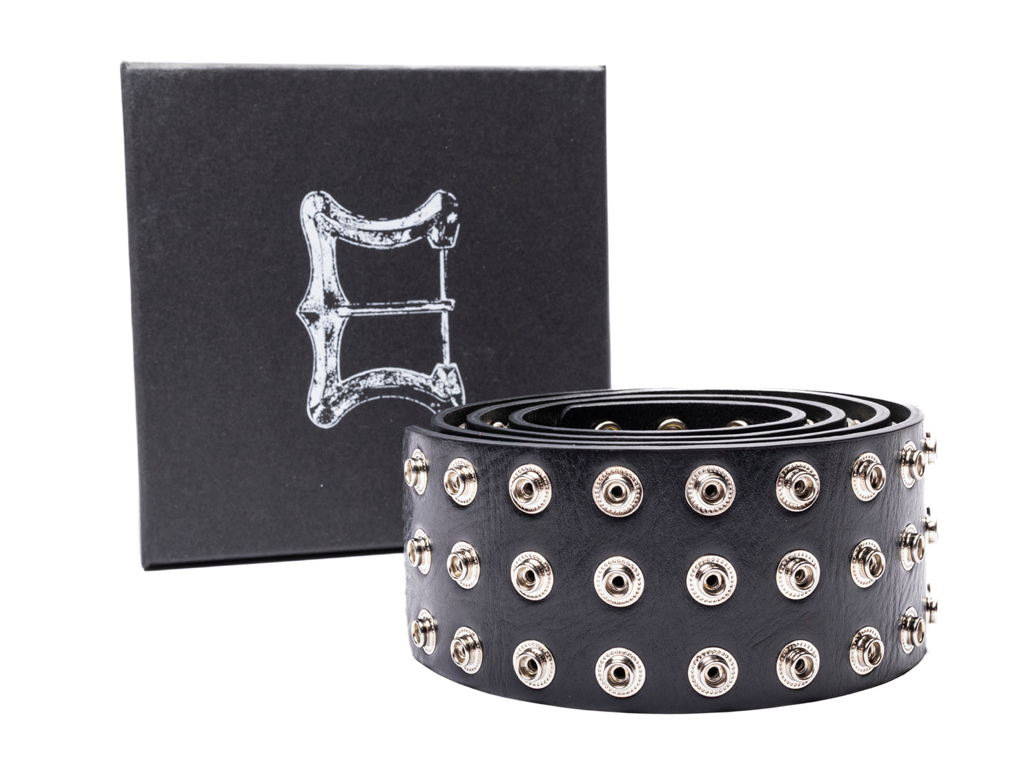 Thug Club Heavy Weight Belt in Black, belt and box