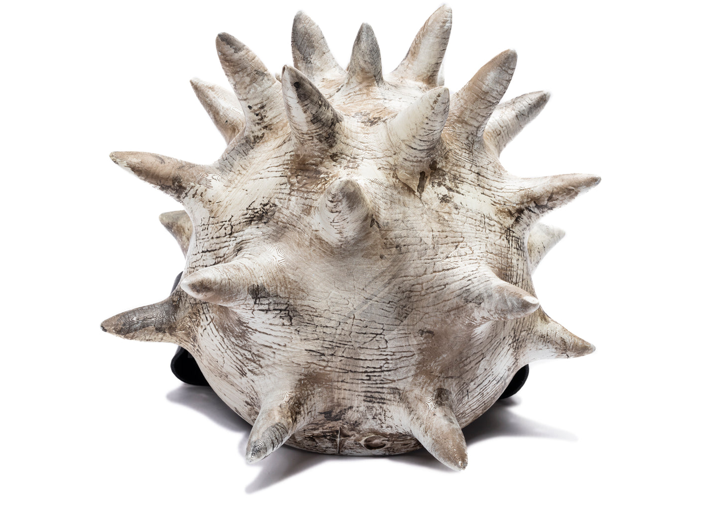 Thug Club TC Ballistic Mask in White, rear angle