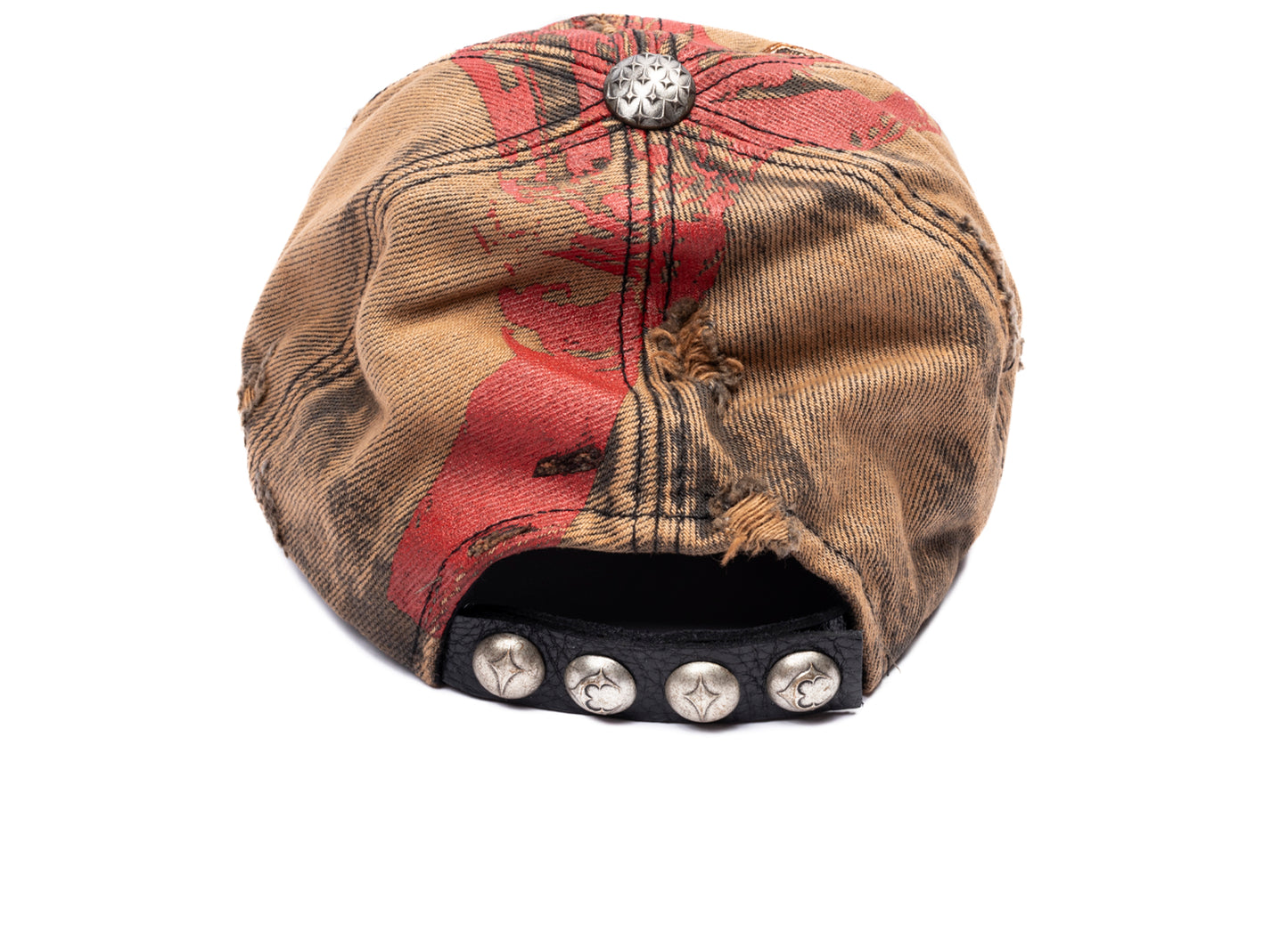 Thug Club TC Ring Bone Cap in Black, back view