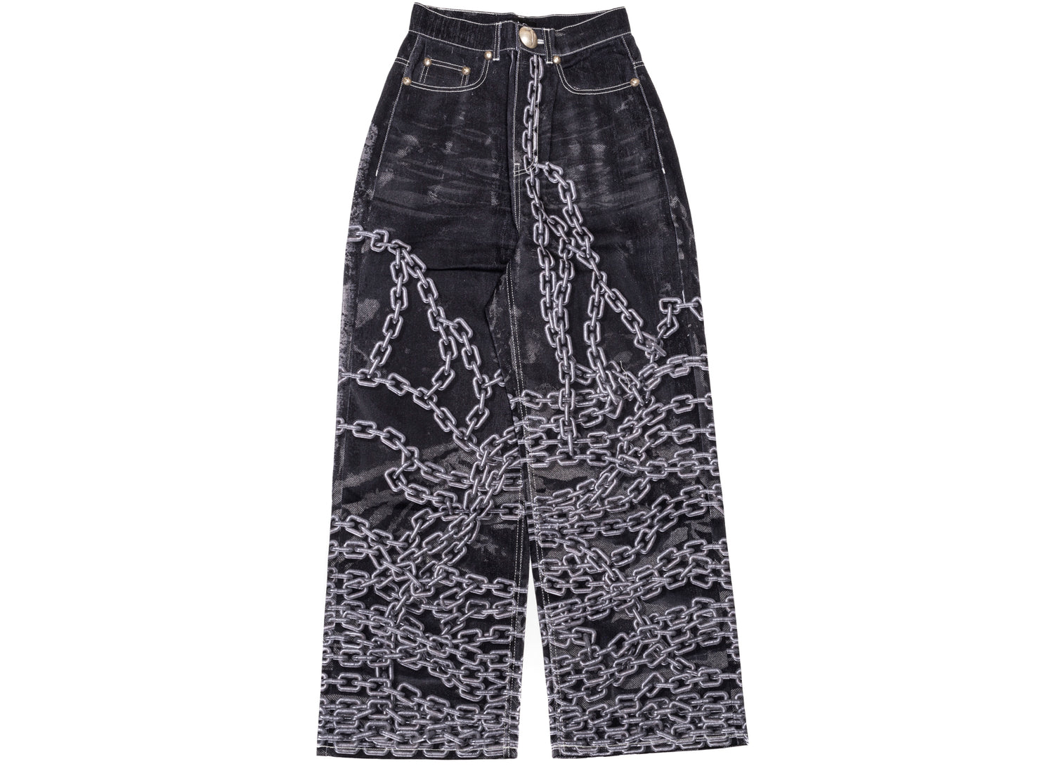 Thug Club TC Shackle Pants in Black, front view
